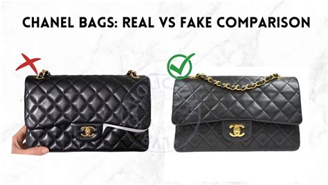 fake chanel purse vs real|Chanel knock off purse.